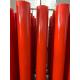 Red Glassfiber Electrical Insulation Tube GRE Insulated Heat Shrink Tubing