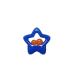 Handheld Silicone Wrist Teether Starfish Ice Cream Phthalate Free With Size Is 8*7.3cm And Weight Is 38 Gram