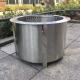 Party 304 Stainless Steel Bonfire Pit Garden Smokeless Wood Fireplace