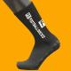 NO SHOW Anti-Slip Soccer Socks Custom Grips Crew Socks for Adult Training and Running