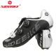 Durable Road Racing Bicycle Shoes , Black Road Cycling Shoes OEM / ODM Accept
