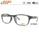 New model fashion men women's CP eyeglasses optical frame, silver metal parts and pattern on the frame