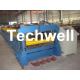 Chromadek IBR Roof Panel Roll Forming Machine With 0 - 15 m/min Working Speed