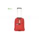 18 Inch Super Light Trolley Carry On Luggage With Hidden Backpack Strap