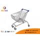 Round Basket Shape Metal Store And Supermarket Shopping Carts With Child Seat