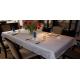 White Disposable Table Covers For Restaurants SGS FDA Listed