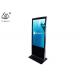 CE Supported Vertical Digital Signage 32 Inch Free Standing LCD Display
