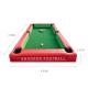 Custom Inflatable Snooker Ball Games Inflatable Billiards Table Sport Games