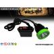 Professional hunting LED Cordless Mining Lights 50000lux 650lum PC material