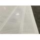 White 12mm 2440mm Width Perforated Polythene Sheet