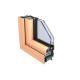 Thermal Strip 1.8mm Powder Coated Aluminum Window Extrusion Profiles