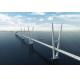 Steel Structure Cable Stay Bridges , Compact Cantilever Truss Bridge