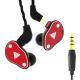 QKZ VK6 Hybrid Stereo In Ear Game HIFI headphones explosion headphones