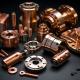 Micro Machining CNC Copper Parts , CNC Turning Machining Parts OEM