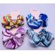 Boho Silk Fabric Hair Accessories Scrunchies Multicolor For Outdoor