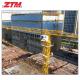 ZTT396 Flattop Tower Crane 20t Capacity 75m Jib Length 3.5t Tip Load Hoisting Equipment