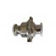 Durable 3A A270 Sanitary Non Return Valve / Ball Check Valve Stainless Steel