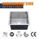 16 x 16 Undermount Stainless Steel Kitchen Sink Rectangular 42x40 Single Bowl