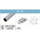 Diameter 28mm Aluminum Alloy Tube 6063 T5  Round AL-R Flat Silvery For Logistic Rack