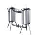 Industrial Juice Milk Dairy Multi Cartridge Housing Oil Pipeline Duplex Filtration System