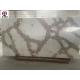 Anti Penetration Nature Marble Look Quartz Stone Kitchen Countertop Material