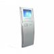 LCD Information Display Self Parking Kiosk , Parking Payment Kiosk With Printer