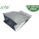 Food Packaging Resealable Foil Bags Aluminum Side Gusset With Bottom Load