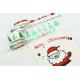 Recyclable Creative Gold Foil Christmas Washi Tape