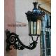 Antique Handmade Cast Iron Light Pole Waterproof Vintage Street Light Pole
