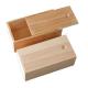 OEM Sliding Lidded Pine Wood Storage Box Decorative Wooden Boxes For Gifts