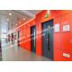 Surface Painted Standard Size Industrial Fire Rated Doors 3 Hours Fire Resistant