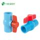 Samples US 5/Piece Function Blow-Down Valve PVC Screwed Ball Valve with PVC Long Handle
