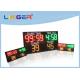 Paintball Sport Electronic Led Scoreboard with Wire Large 6 Red Buttons
