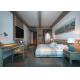 Commercial Luxury Hotel Suite Wooden Bedroom Furniture Set Custom