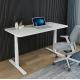 Height Adjustable Dual Motor Stand Up Desk for Gaming and Work in Modern Design Style