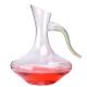 Classical Design Round Wine Decanter , Hand Blown Lead Free Glass Decanter
