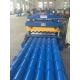 Iron Glazed Tile Roll Forming Machine 10m / Min Speed 7 Meter Length 2 Years Warranty
