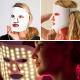 Anti Aging Red Near Infrared Light Therapy Mask Silicone Photodynamics Led Mask