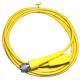 Yellow Trimble Gps Antenna Extension Cable , Tnc To Tnc Cable 2m 3m 10m