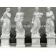 White four saesons marble statue