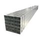 MS ERW Galvanized Steel Square Tube Q235 Galvanised Square Hollow Section 0.5mm-30mm
