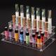 Acrylic Cosmetic Lipstick Display Stand Plexiglass Makeup Counter Lipgloss Holder Lucite Lipbalm Rack