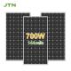 12 Years Workmanship HJT Solar Module PV Cell Panel Solar 700w 210mm High Power Shingled Solar Panel