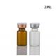 Transparent Medicine Glass Vials 2ml Small Pharmaceutical Bottle
