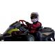 S Version 50Ah*2 Battery Powered Go Kart For Adults 90km/H Belt Drive