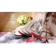 Gift Wrapping Polyester Plaid Wired Ribbon Single Face Style