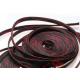 Black Flame Proof PET Expandable Braided Sleeving Wear Resistant For Cable Industries