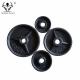 Power Training Cast Iron Weight lifting Weight Plates with 3 Flanges