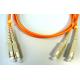 SC Duplex Fiber Pigtails Patch Cords With Single Mode And Multimode