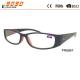 Fashionable reading glasses,power range +1.0 to +4.00,mede of plastic